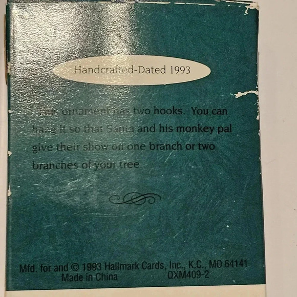 Hallmark Keepsake Miniature Ornament "Stringer " 1993 - Picture 4 of 6